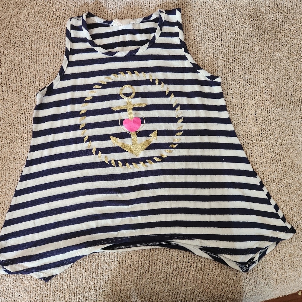 Tween scene Striped tank
